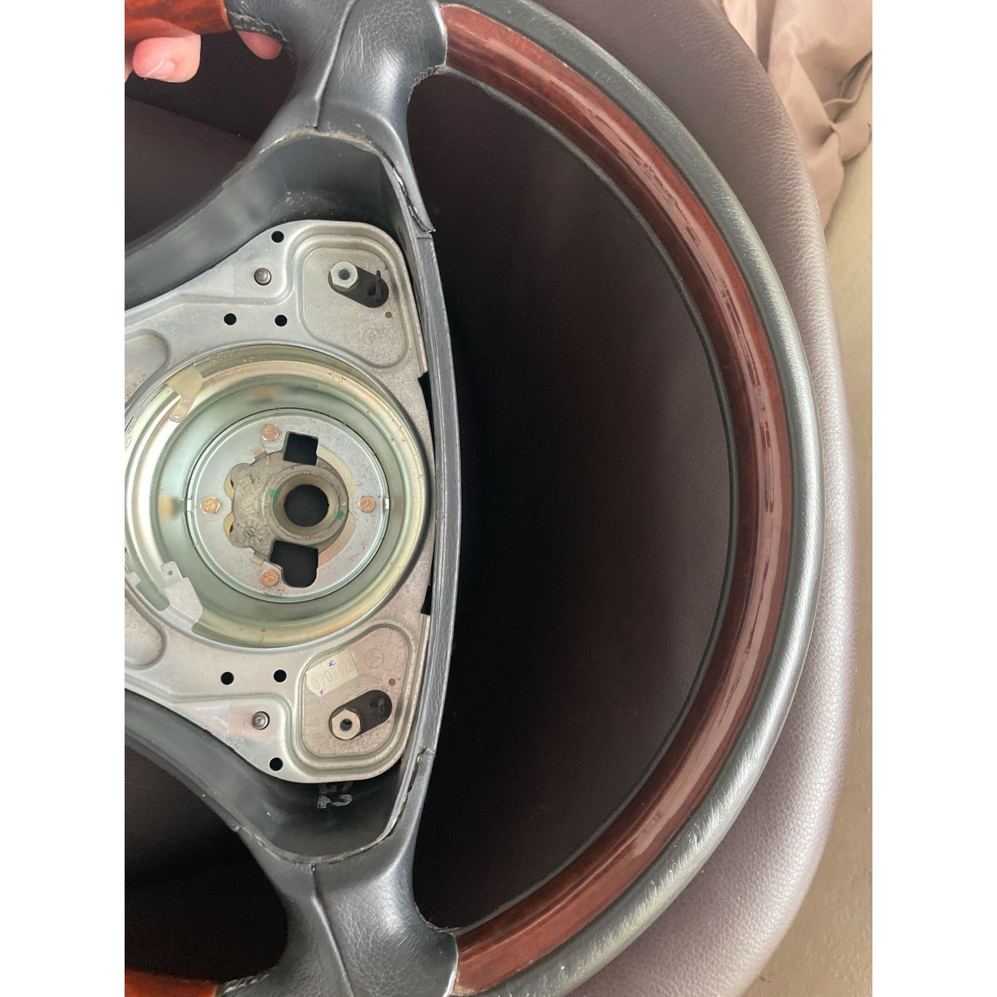 Vintage Steering Wheel Auto part anthrazit 1012058312