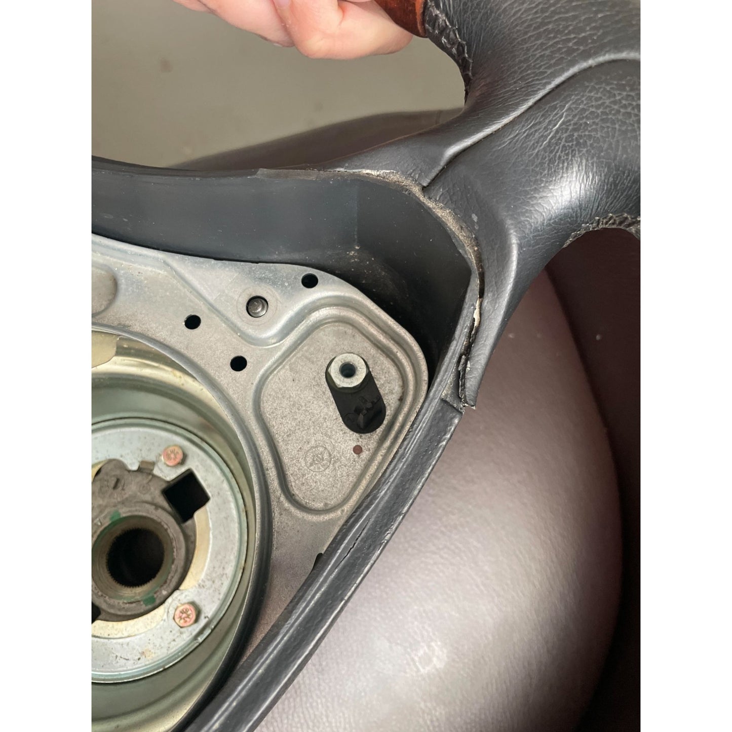 Vintage Steering Wheel Auto part anthrazit 1012058312