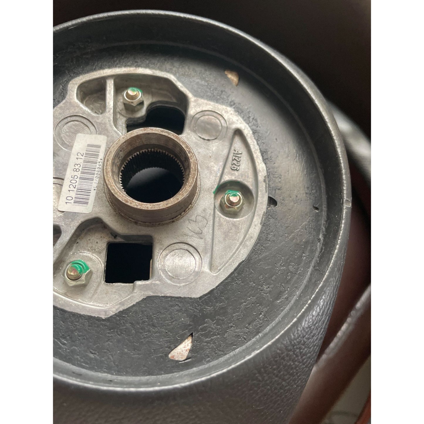 Vintage Steering Wheel Auto part anthrazit 1012058312