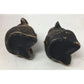 Pair of Gold Tone Elephant Candle Holders - A+ Stuff - Candle Holders - A+ Stuff