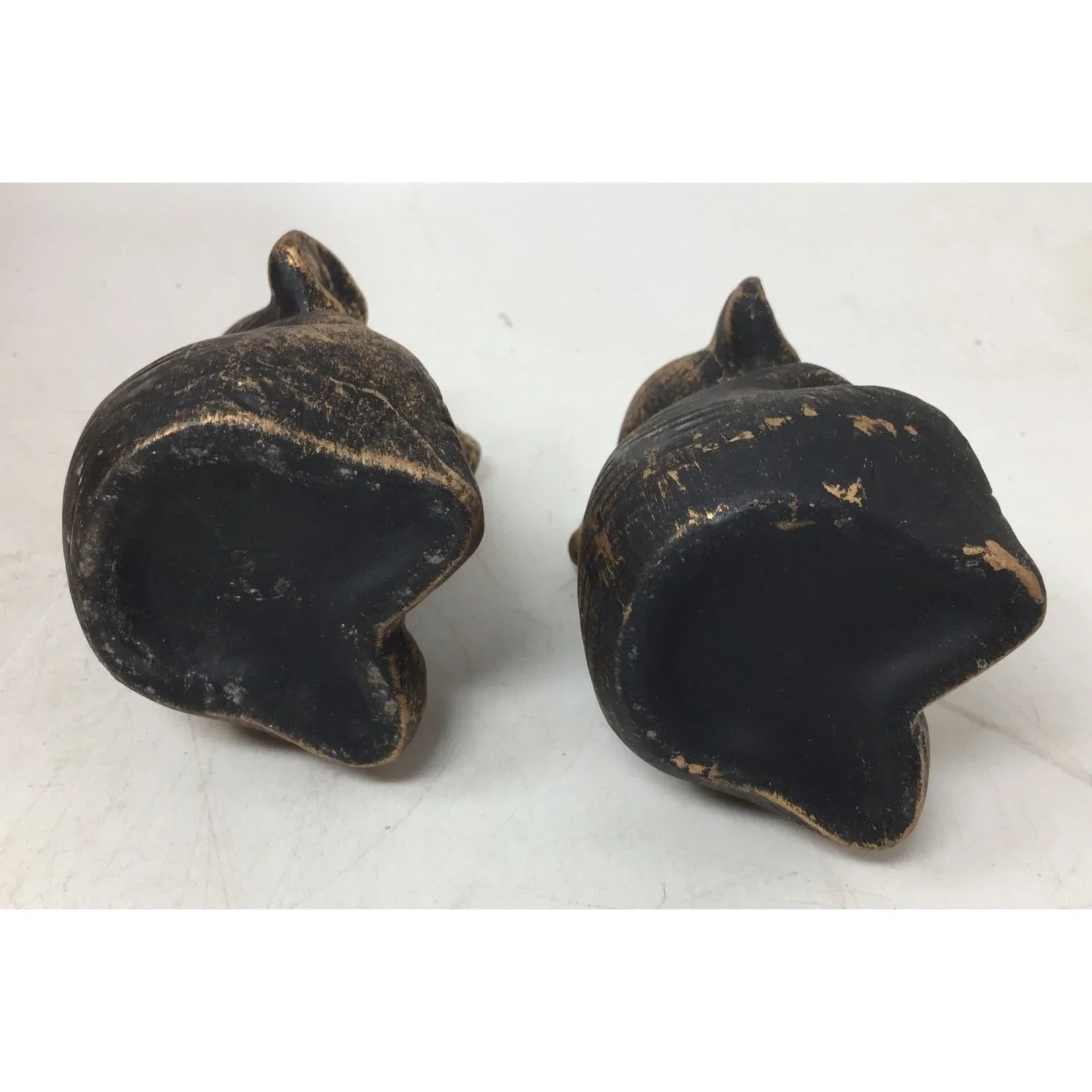 Pair of Gold Tone Elephant Candle Holders - A+ Stuff - Candle Holders - A+ Stuff