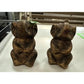 Pair of Gold Tone Elephant Candle Holders - A+ Stuff - Candle Holders - A+ Stuff