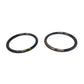 Pair of Women's Black and Brown Bangle Bracelets - A+ Stuff - Bracelet - A+ Stuff