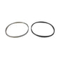 Pair of Women's Black and Silver tone Bangle Bracelets (2) - A+ Stuff - Bracelet - A+ Stuff