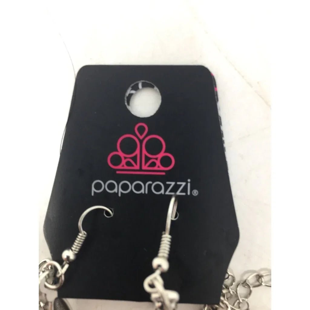 paparazzi Lunar Enchantment Women's Necklace and Earrings - NEW - paparazzi - Jewelry Set - A+ Stuff