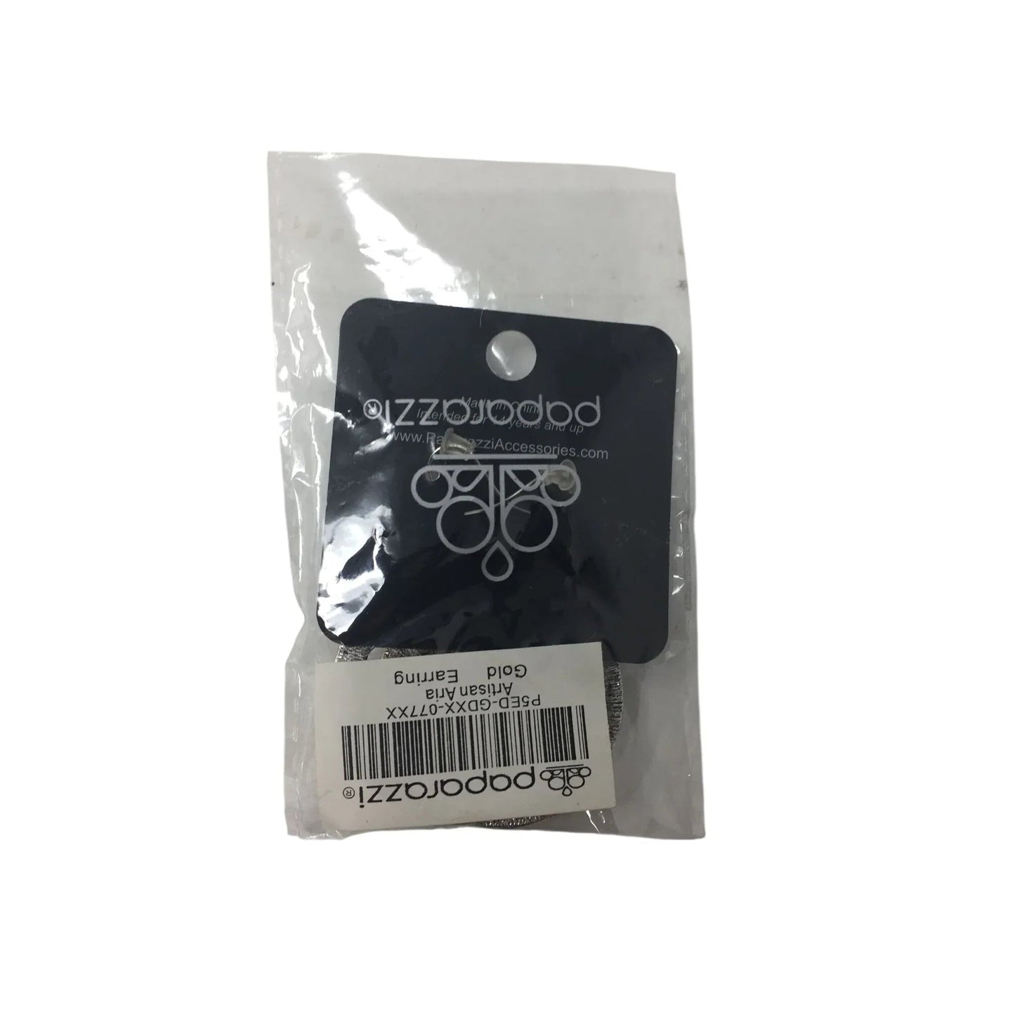 Paparazzi Silver and Black Omega Earrings - New with tags - paparazzi - Earrings - A+ Stuff