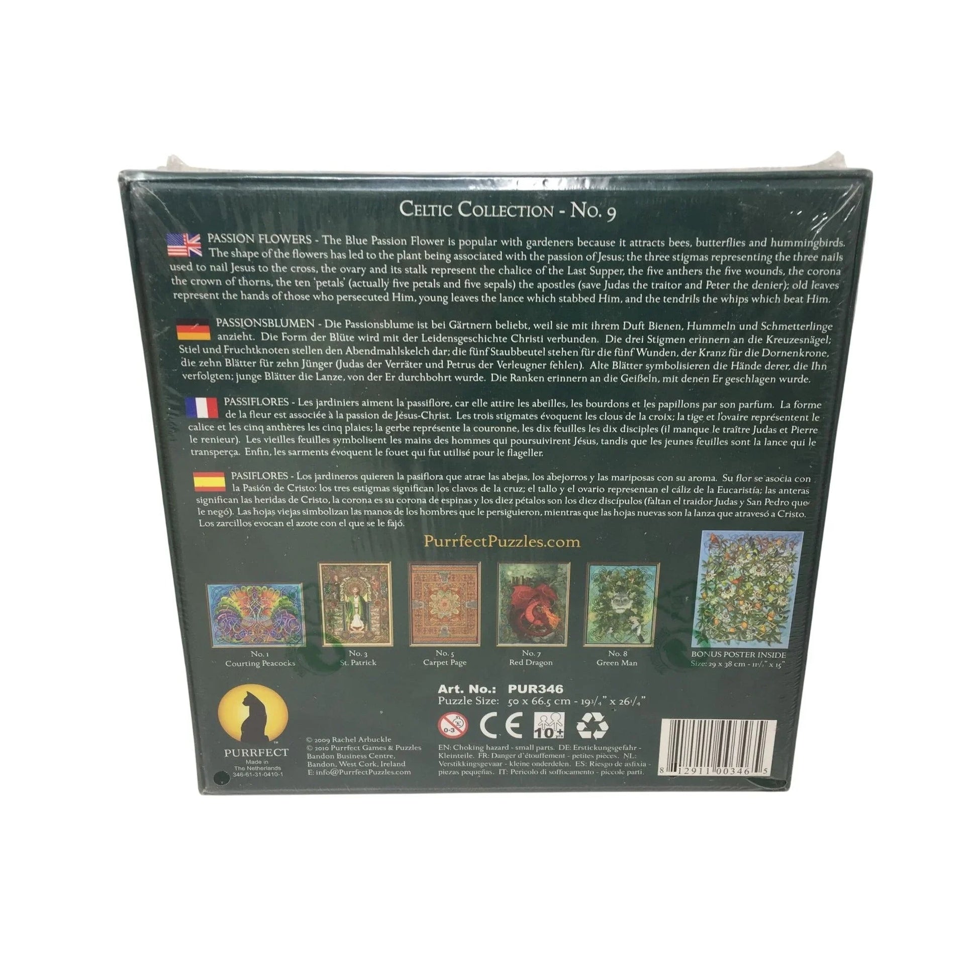 Passion Flowers - 1000 Piece Deluxe Puzzle (Rachel Arbuckle) - A+ Stuff - Games - A+ Stuff