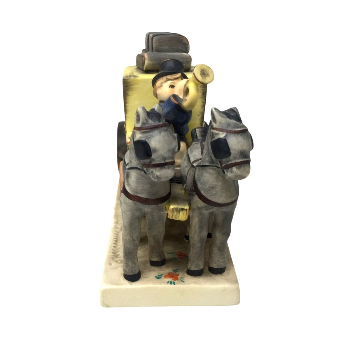 Vintage Goebel M.I. Hummel Porcelain Figurine - "The Mail Is Here" (#226) - West Germany Goebel / Hummel  A+ Stuff Knick Knack / Figurine