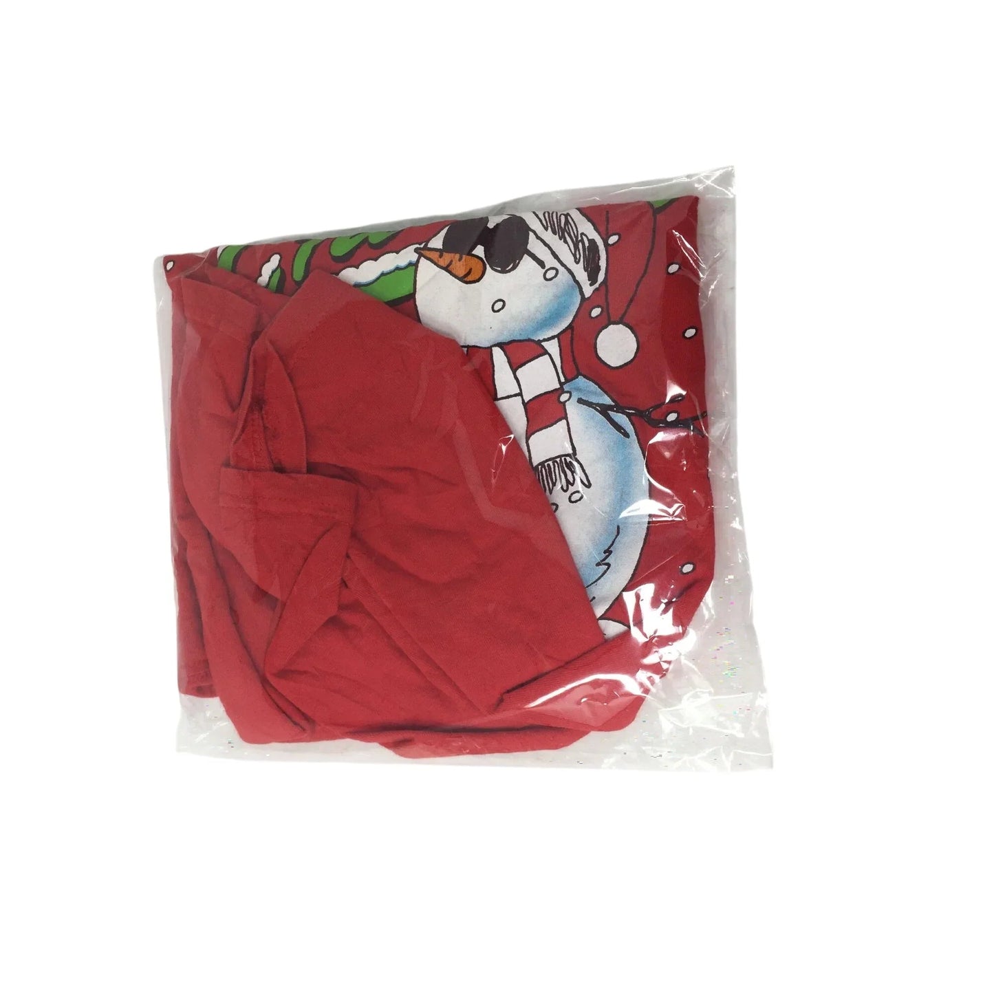 PEANUTS CHRISTMAS RED GILDAN TEE SHIRT SIZE LARGE - GILDAN - Shirts & Tops - A+ Stuff