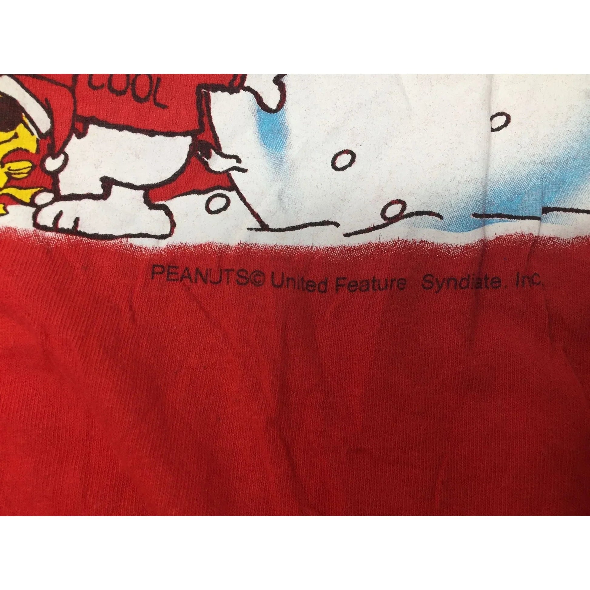 PEANUTS CHRISTMAS RED GILDAN TEE SHIRT SIZE LARGE - GILDAN - Shirts & Tops - A+ Stuff