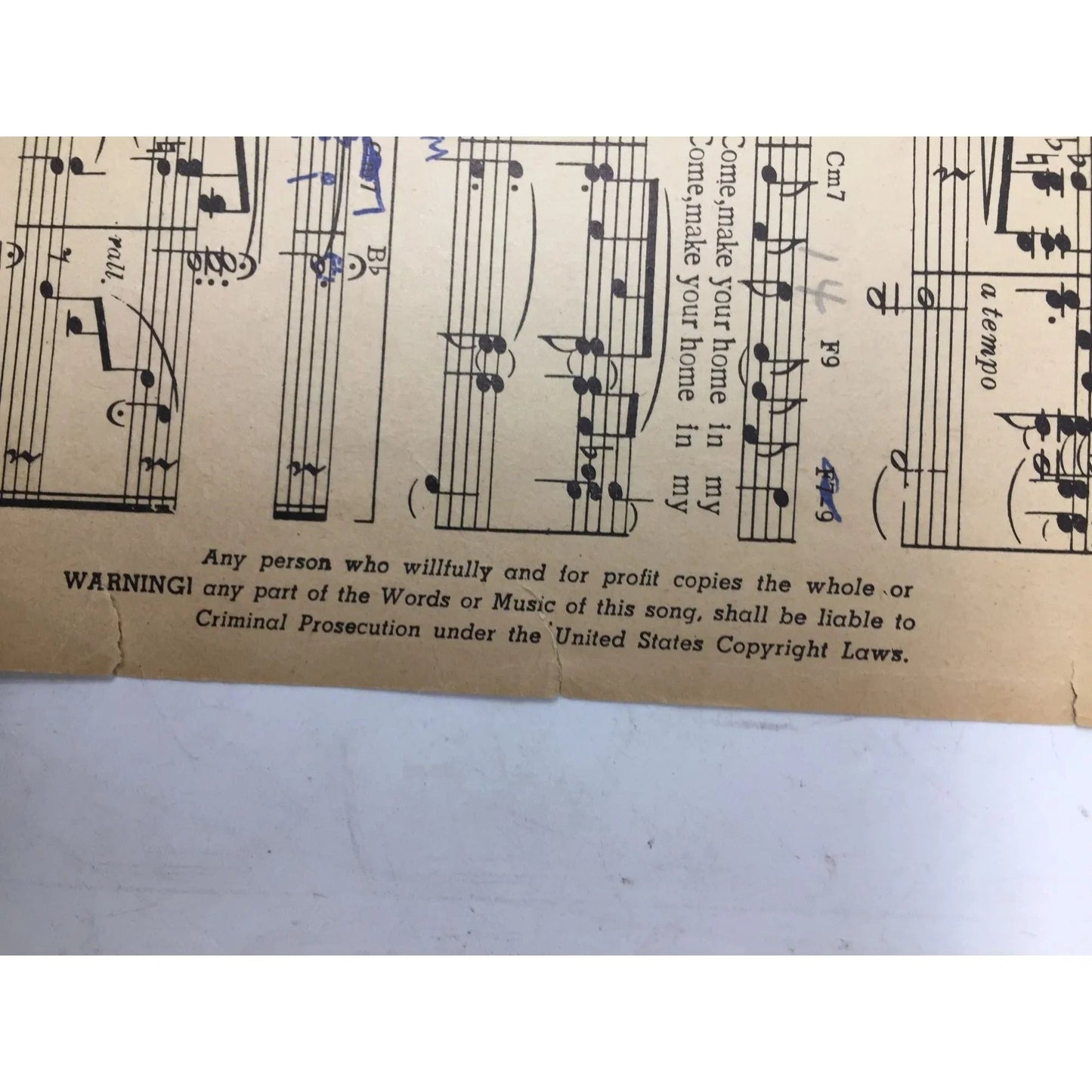 PEG O' MY HEART Words by Alfred Bryan and Music by Fred Fisher - A+ Stuff - SHEET MUSIC - A+ Stuff