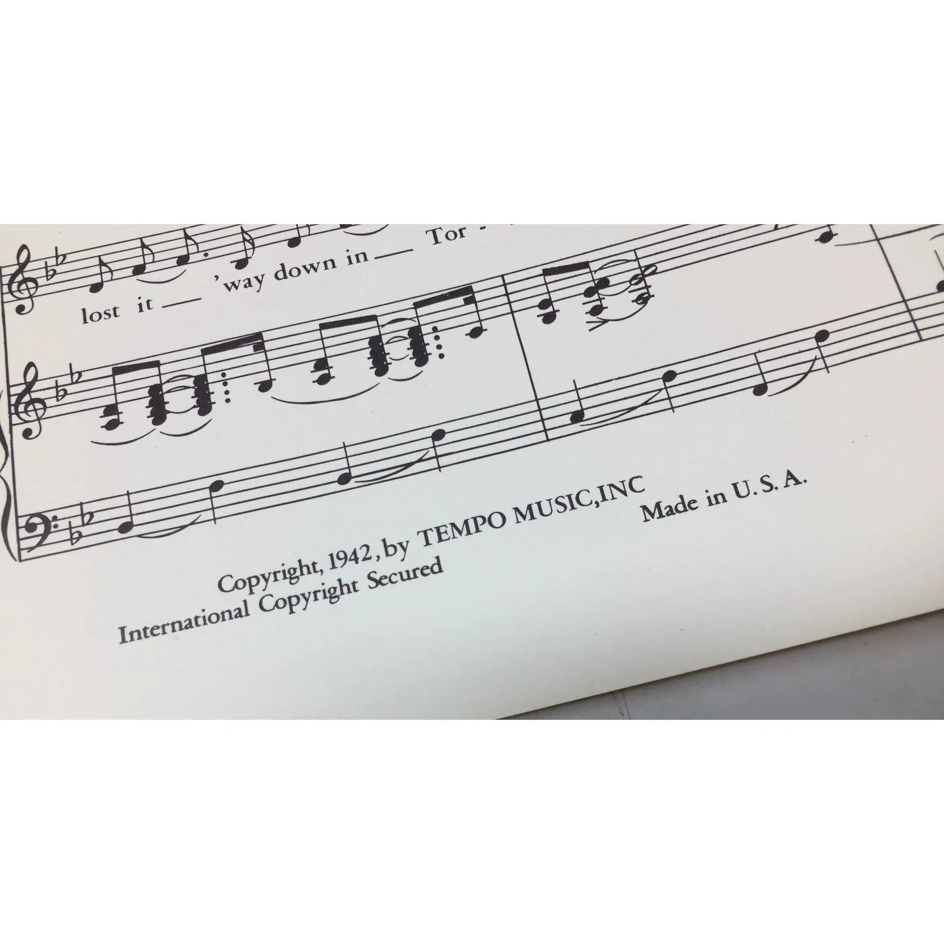 ''PERDIDO'' Tempo Music Inc Vintage Sheet Music - A+ Stuff - sheet music - A+ Stuff