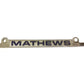 pete Isaacs Mathews License Plate Frame/Cover - A+ Stuff - Auto Part - A+ Stuff