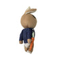 Peter Rabbit Wearing Blue Coat Plush Stuffed Animal Holding Carrot - A+ Stuff - Stuffed Animals - A+ Stuff