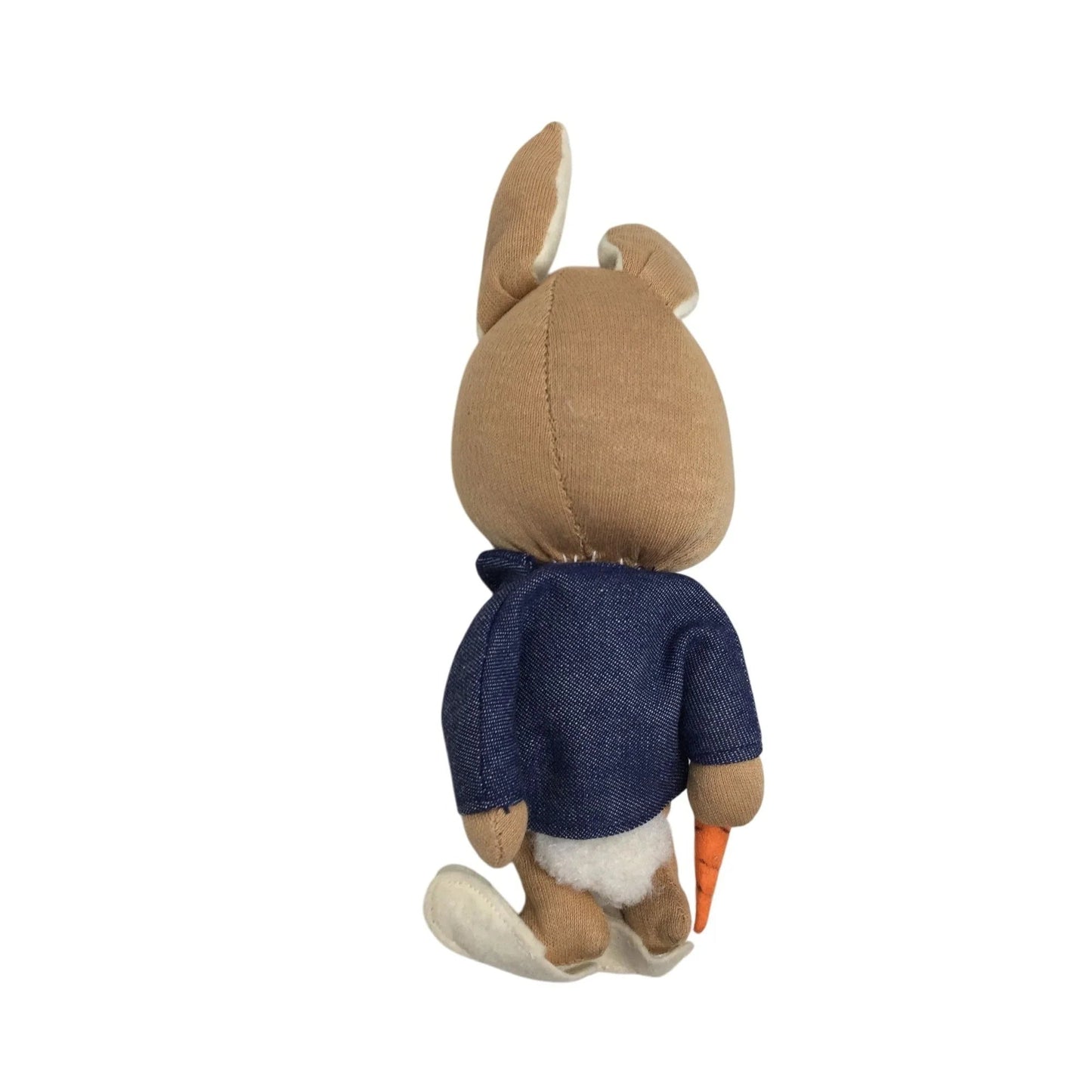 Peter Rabbit Wearing Blue Coat Plush Stuffed Animal Holding Carrot - A+ Stuff - Stuffed Animals - A+ Stuff