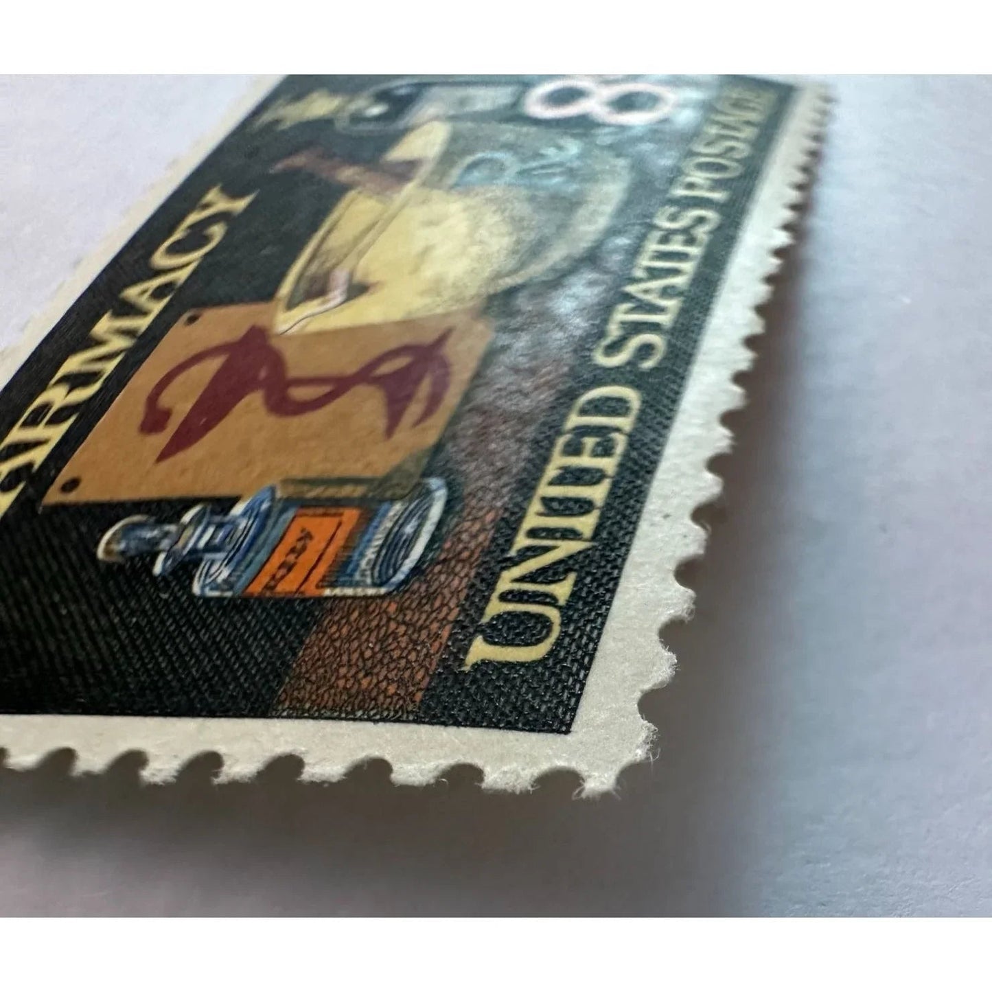 ''PHARMACY'' 8 CENT UNITED STATES POSTAGE STAMP - A+ Stuff - Stamp - A+ Stuff