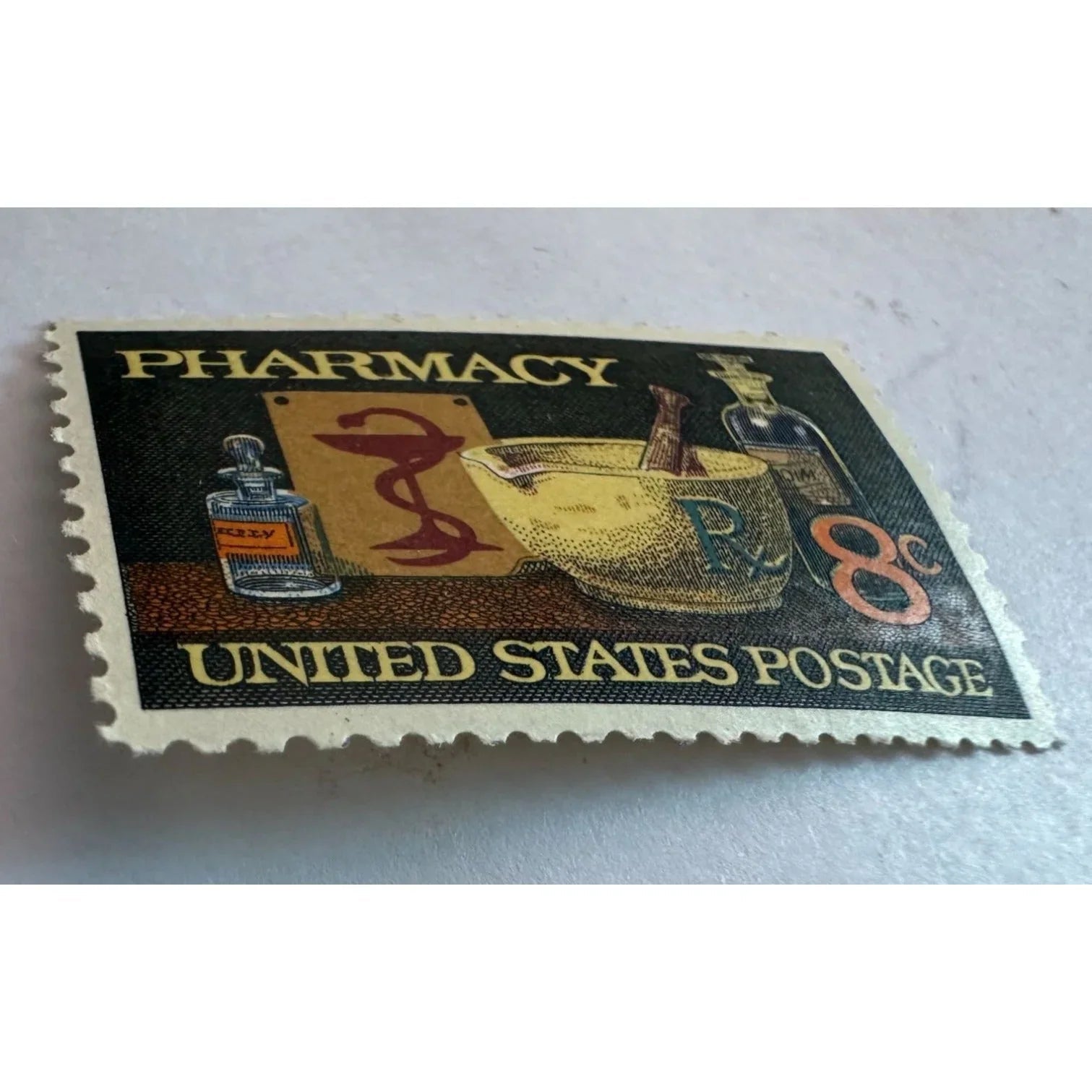 ''PHARMACY'' 8 CENT UNITED STATES POSTAGE STAMP - A+ Stuff - Stamp - A+ Stuff