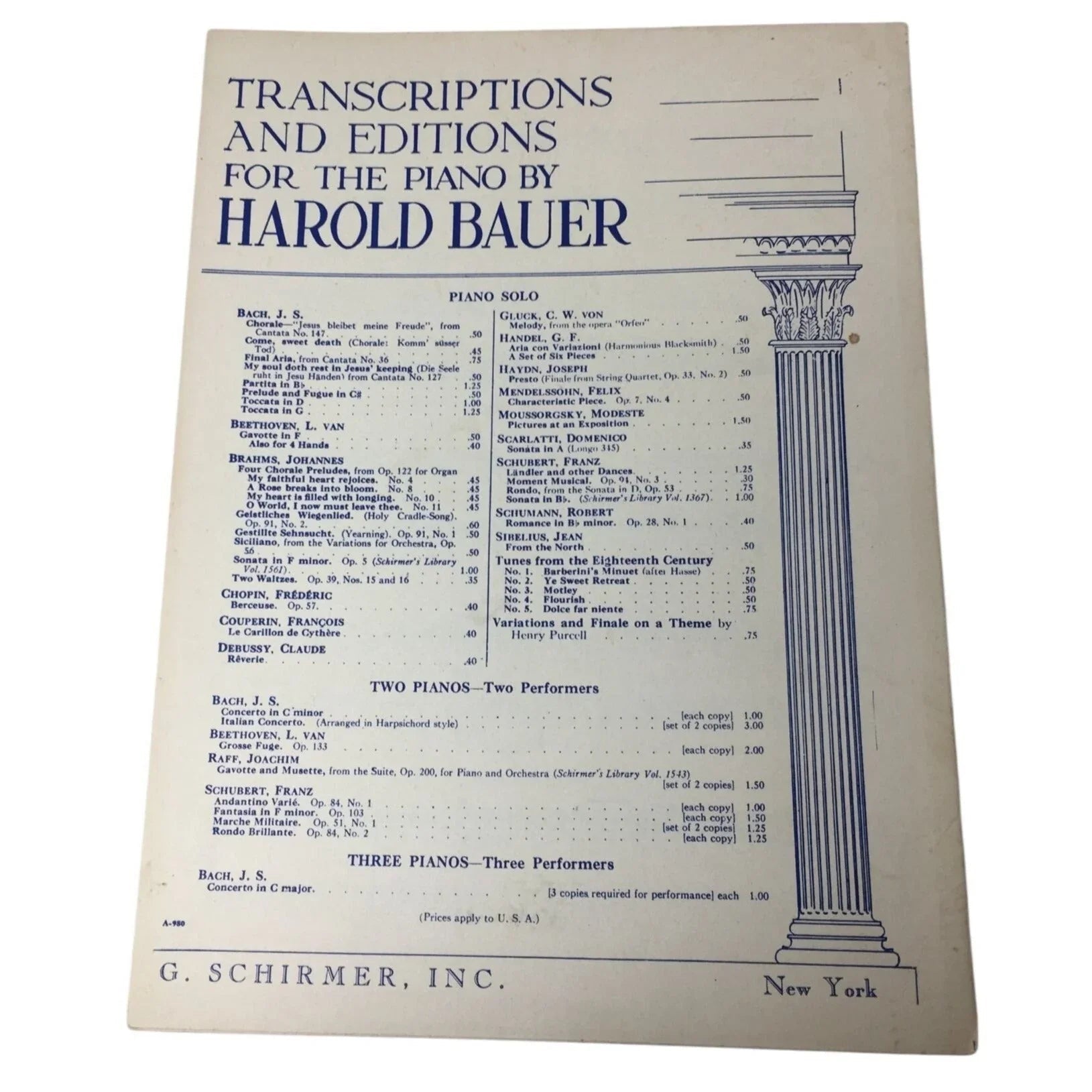 ''Piano Compositions by French Composers'' Sheet Music Book - A+ Stuff - SHEET MUSIC - A+ Stuff