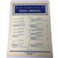 ''Piano Compositions by French Composers'' Sheet Music Book - A+ Stuff - SHEET MUSIC - A+ Stuff