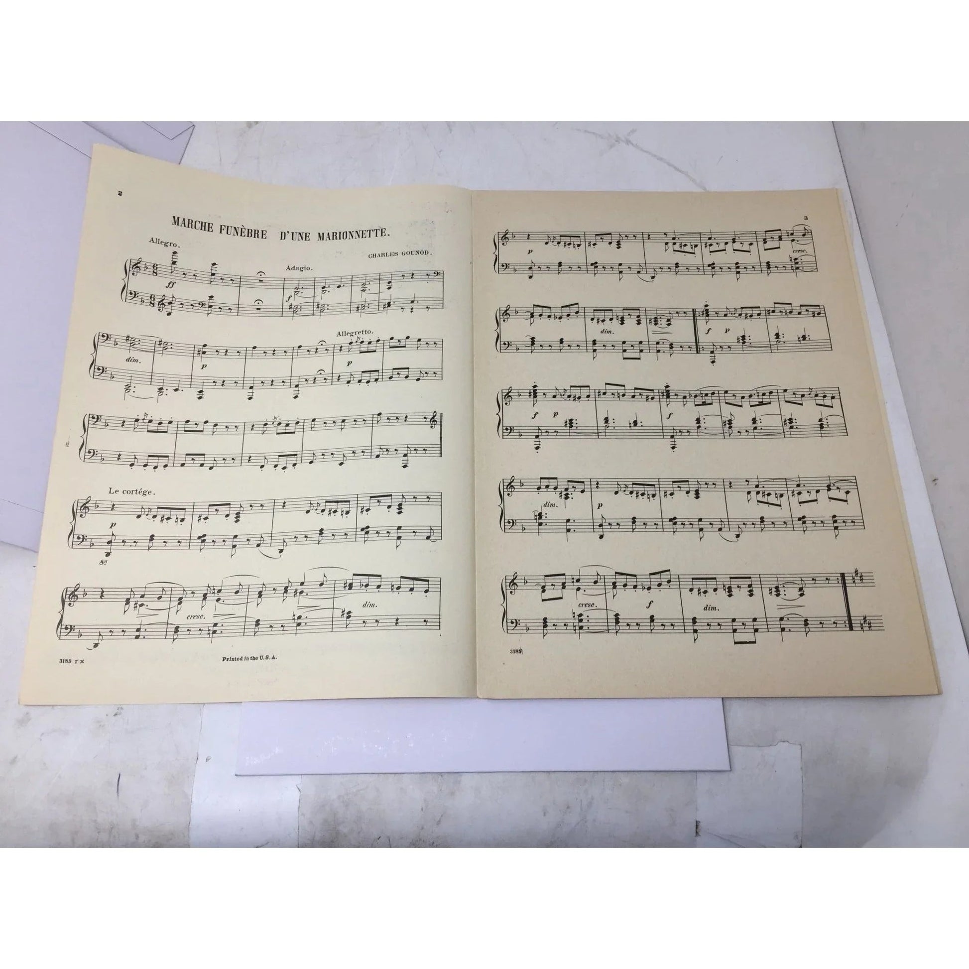 ''Piano Compositions by French Composers'' Sheet Music Book - A+ Stuff - SHEET MUSIC - A+ Stuff