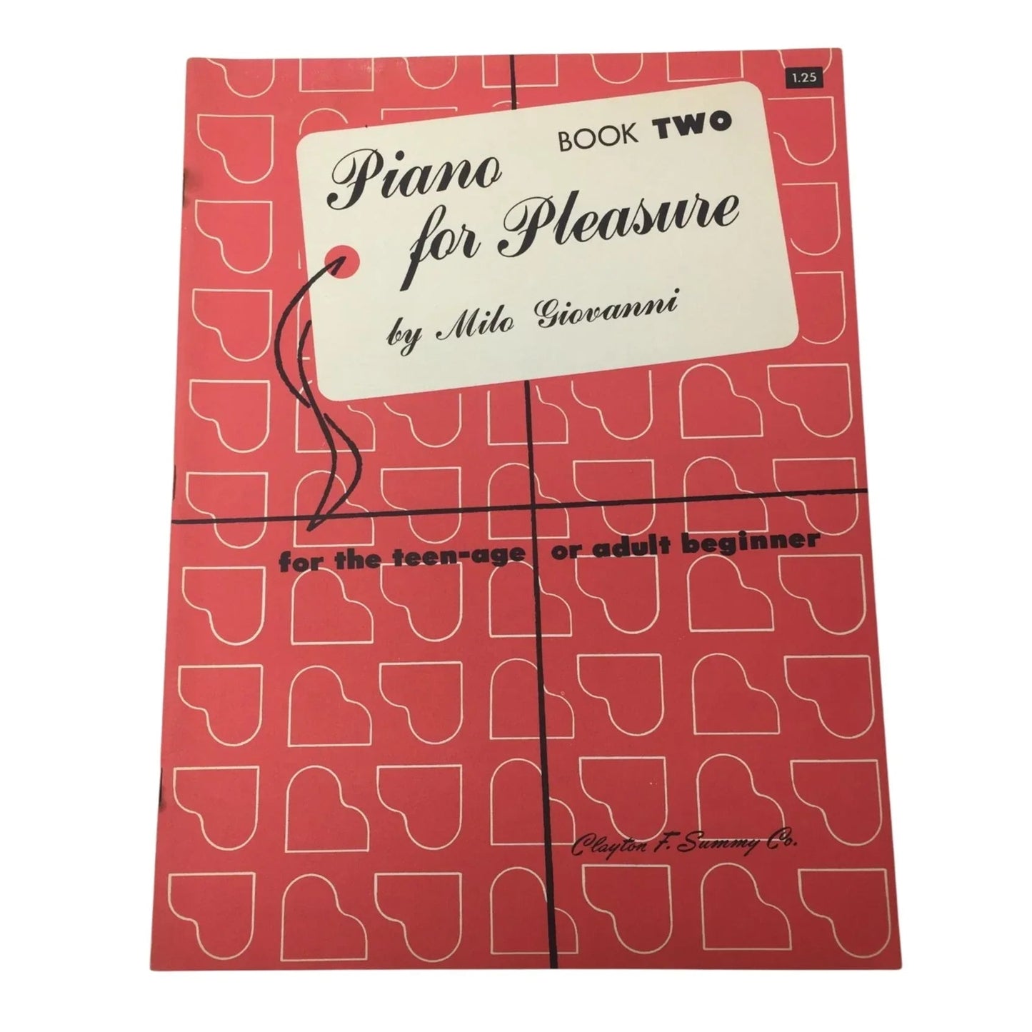 ''Piano for Pleasure'' Book 2 by Milo Giovanni Vintage Sheet Music - A+ Stuff - SHEET MUSIC - A+ Stuff
