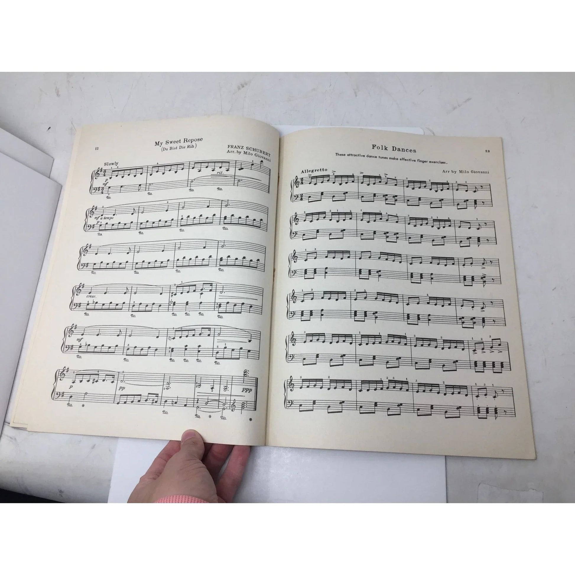 ''Piano for Pleasure'' Book 2 by Milo Giovanni Vintage Sheet Music - A+ Stuff - SHEET MUSIC - A+ Stuff