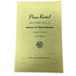 Piano recital Friday Evening, June 13, 1958 Robinson Jr Auditorium Booklet - A+ Stuff - Books - A+ Stuff