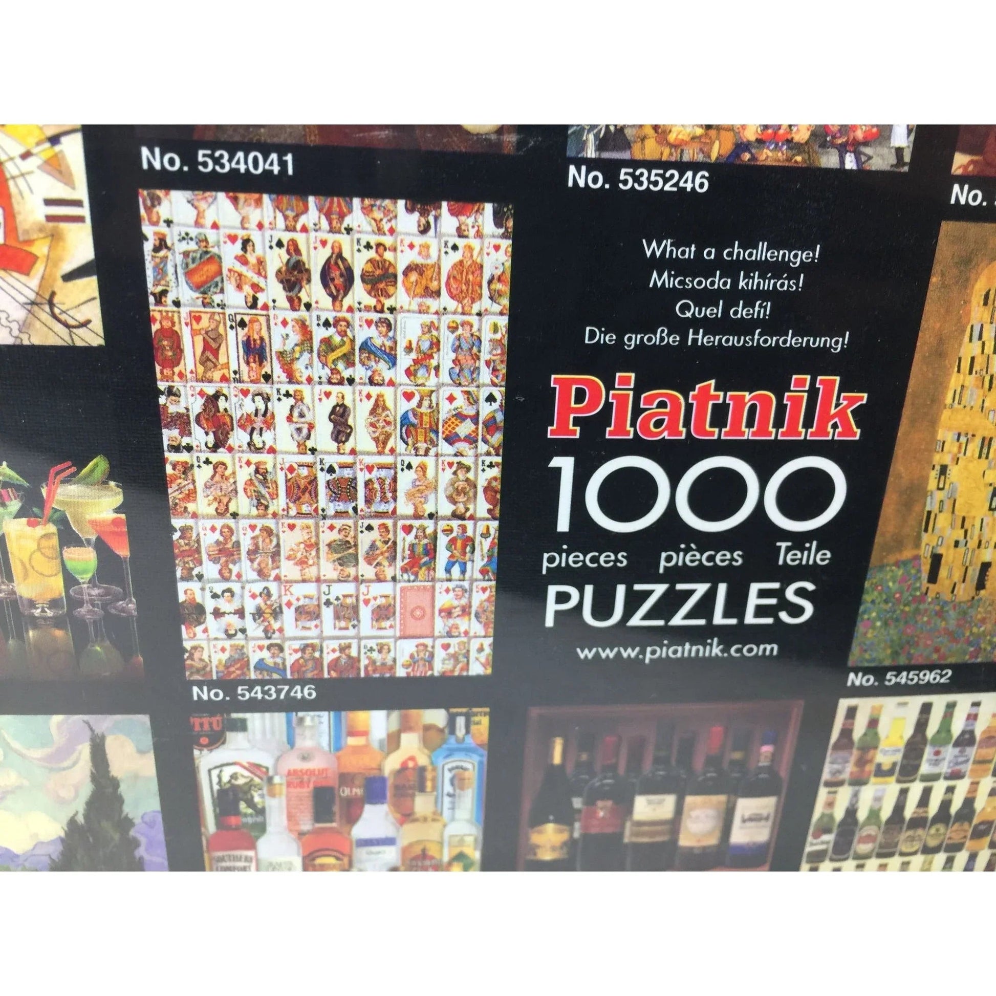 Piatnik 1000 Piece Puzzle (new) - A+ Stuff - Games - A+ Stuff