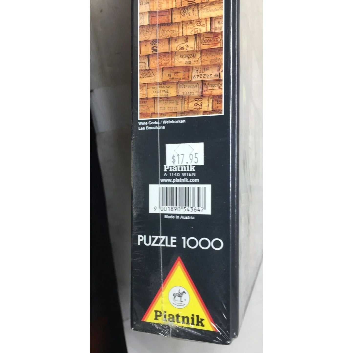 Piatnik 1000 Piece Wine Cork Puzzle (new) - piatnik - Games - A+ Stuff