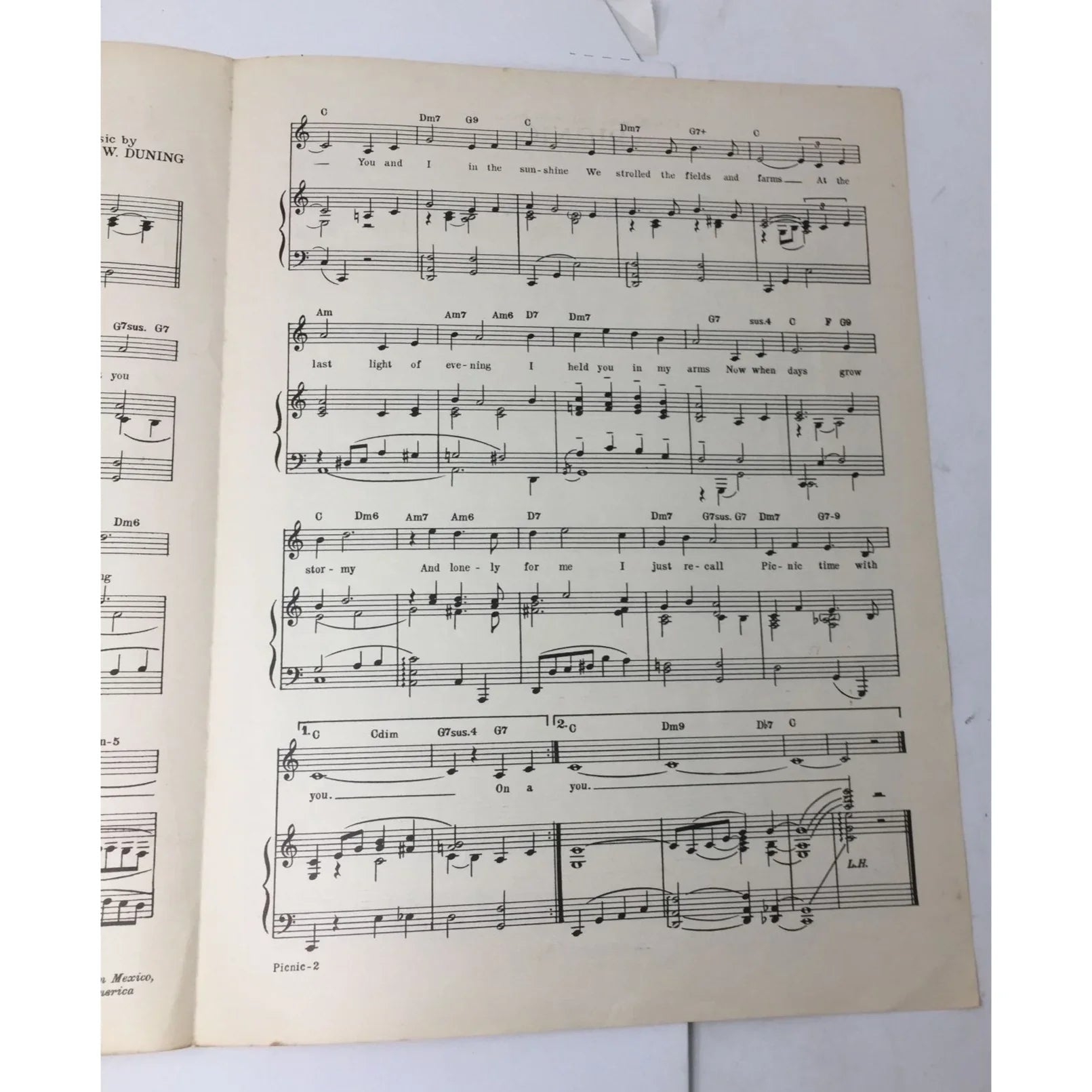 ''PICNIC'' (Theme from Picnic) Vocal Edition - A+ Stuff - sheet music - A+ Stuff