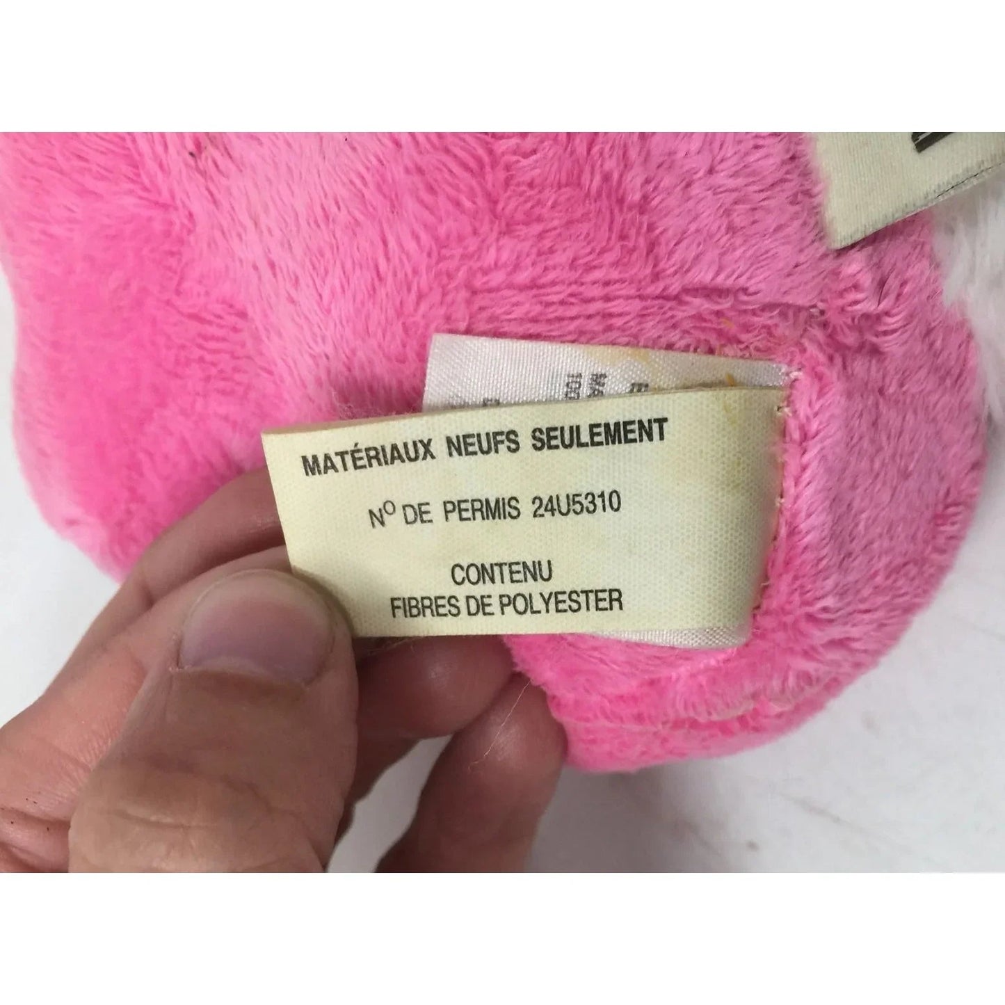 Pier 1 Imports Pink Miniature Stuffed Animal Bunny Peep - pier 1 imports - Stuffed Animals - A+ Stuff