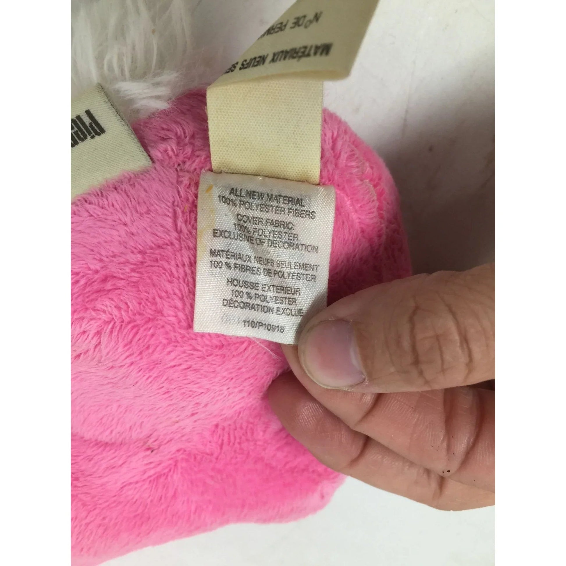 Pier 1 Imports Pink Miniature Stuffed Animal Bunny Peep - pier 1 imports - Stuffed Animals - A+ Stuff