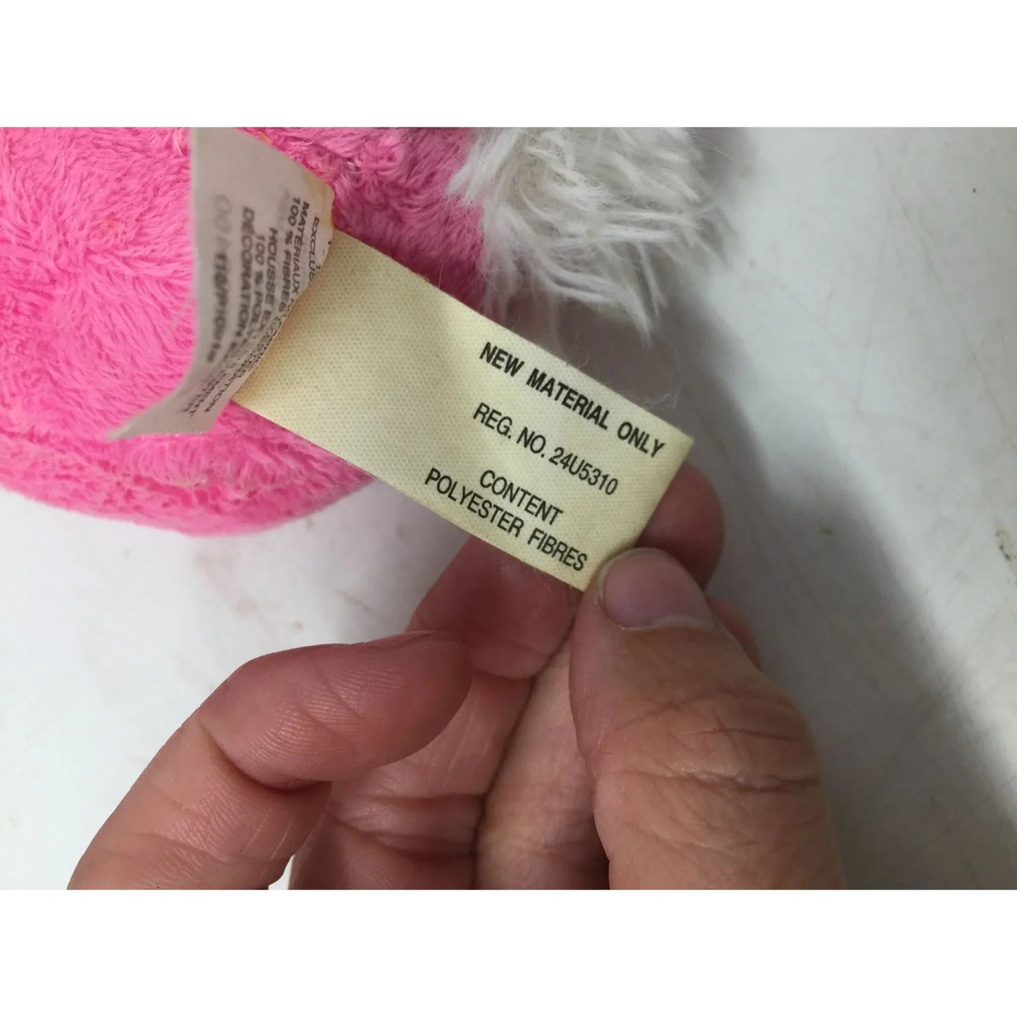 Pier 1 Imports Pink Miniature Stuffed Animal Bunny Peep - pier 1 imports - Stuffed Animals - A+ Stuff