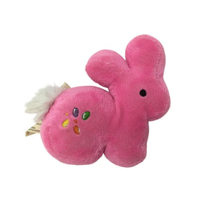 Pier 1 Imports Pink Miniature Stuffed Animal Bunny Peep
