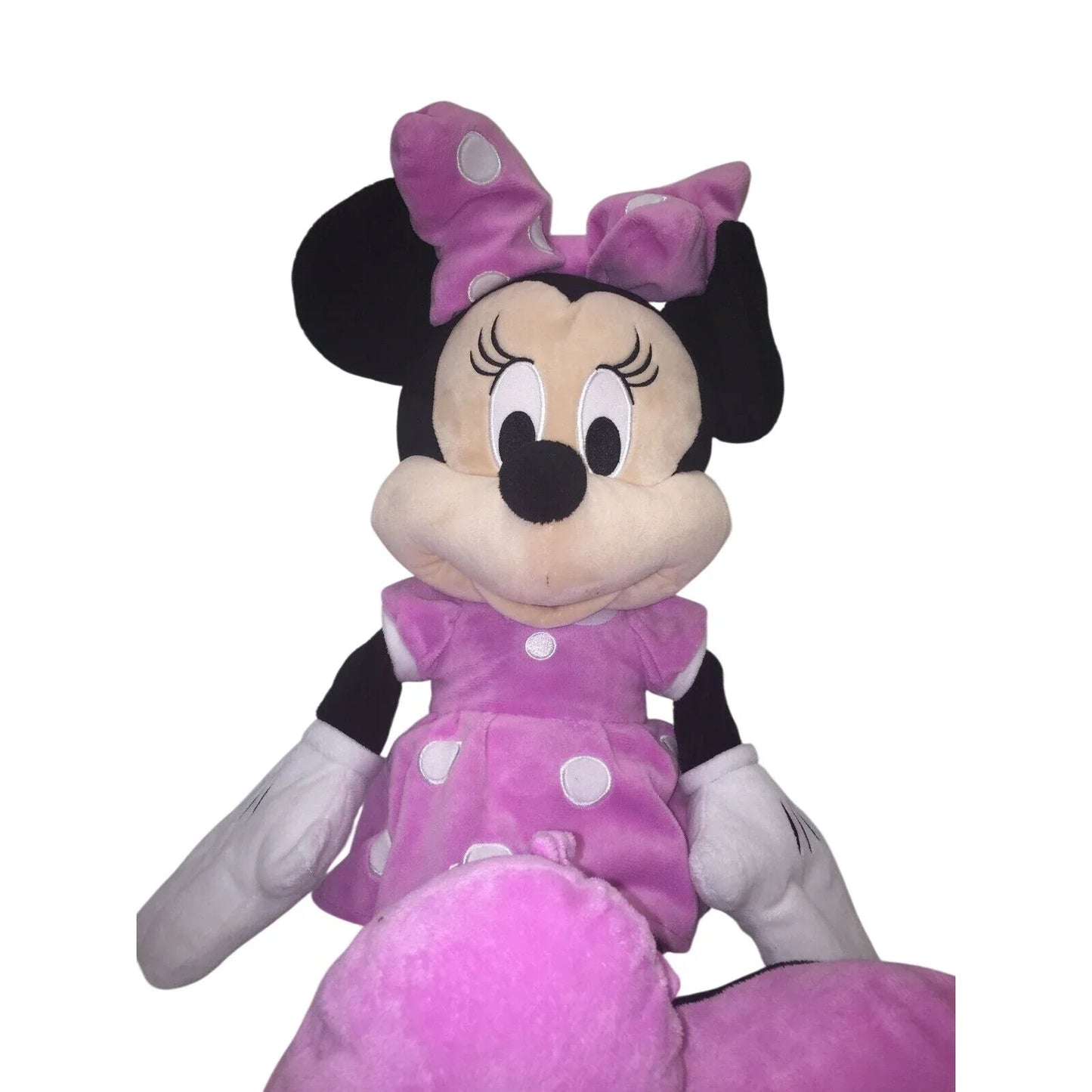 Pink Polka Dot Minnie Mouse Plush 18" Disney Toy - Pink Dress - Disney - Plush Toys / Stuffed Animals - A+ Stuff