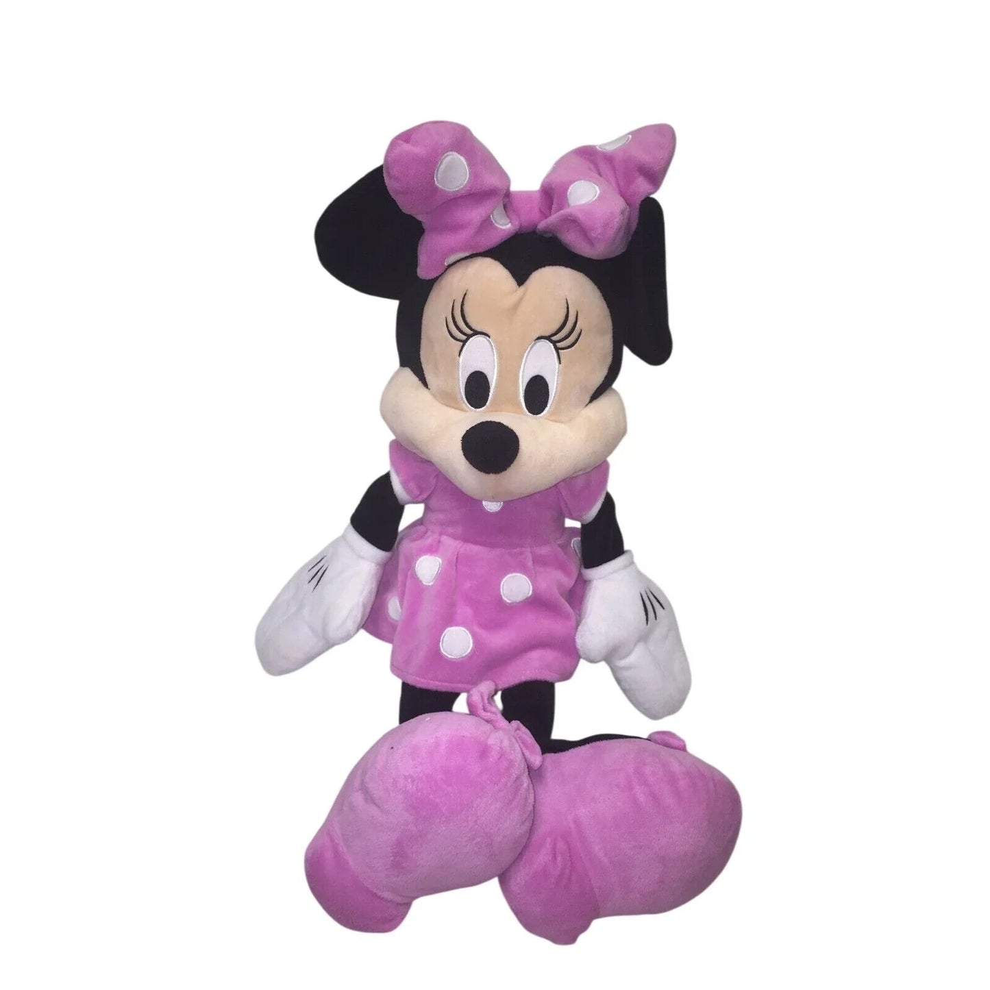 Pink Polka Dot Minnie Mouse Plush 18" Disney Toy - Pink Dress - Disney - Plush Toys / Stuffed Animals - A+ Stuff
