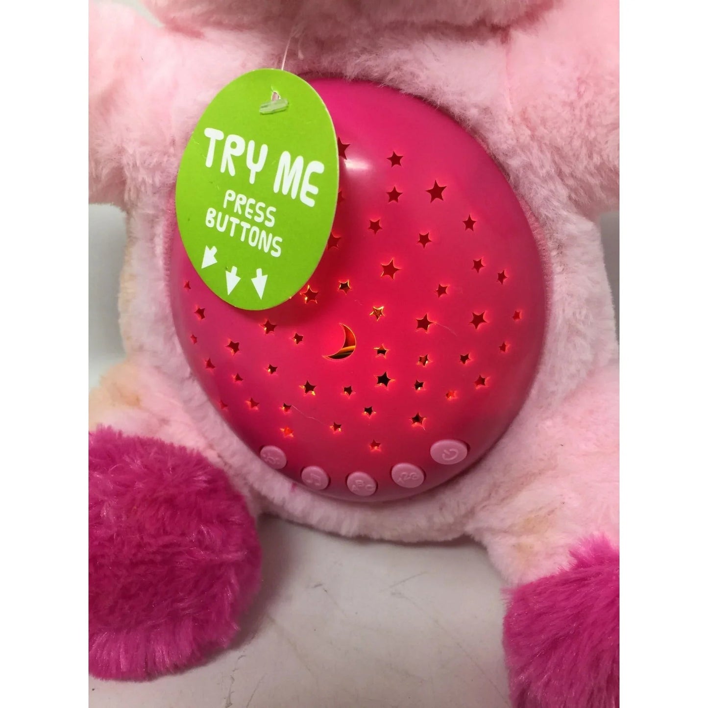 Pink Unicorn Plush Toy that Lights Up/Makes Noises/Sings (Works) - A+ Stuff - stuffed animals - A+ Stuff