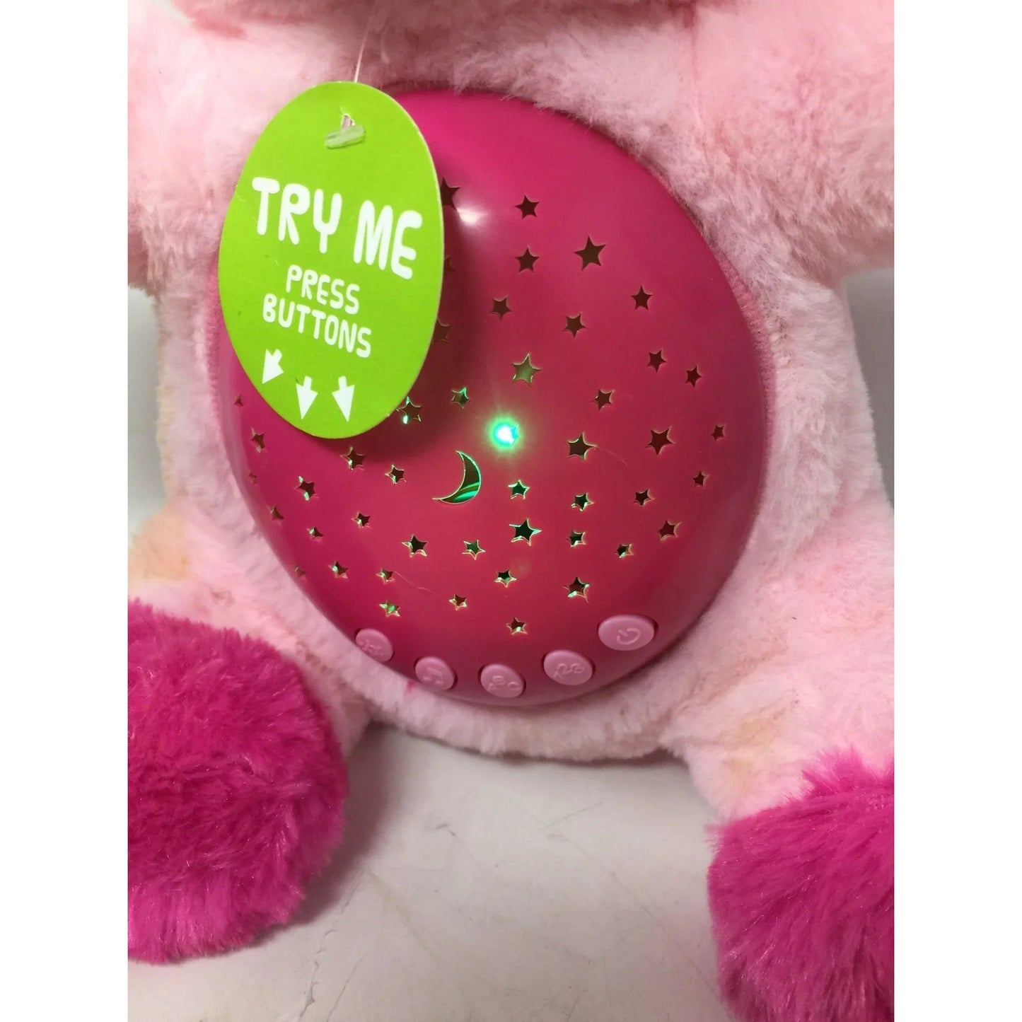 Pink Unicorn Plush Toy that Lights Up/Makes Noises/Sings (Works) - A+ Stuff - stuffed animals - A+ Stuff