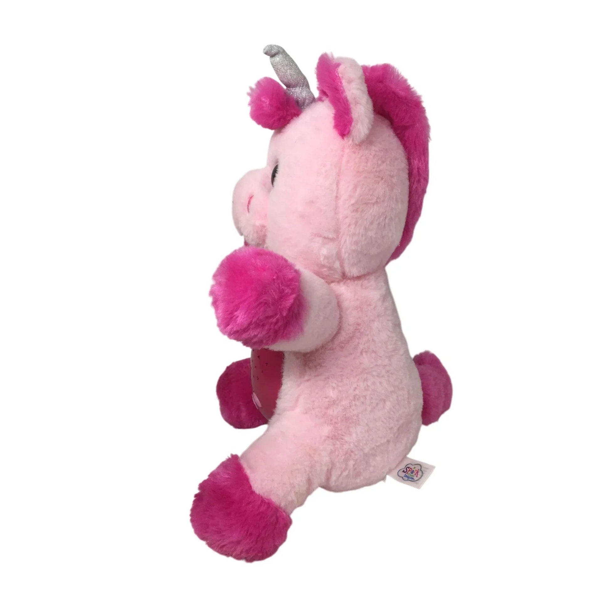 Pink Unicorn Plush Toy that Lights Up/Makes Noises/Sings (Works) - A+ Stuff - stuffed animals - A+ Stuff