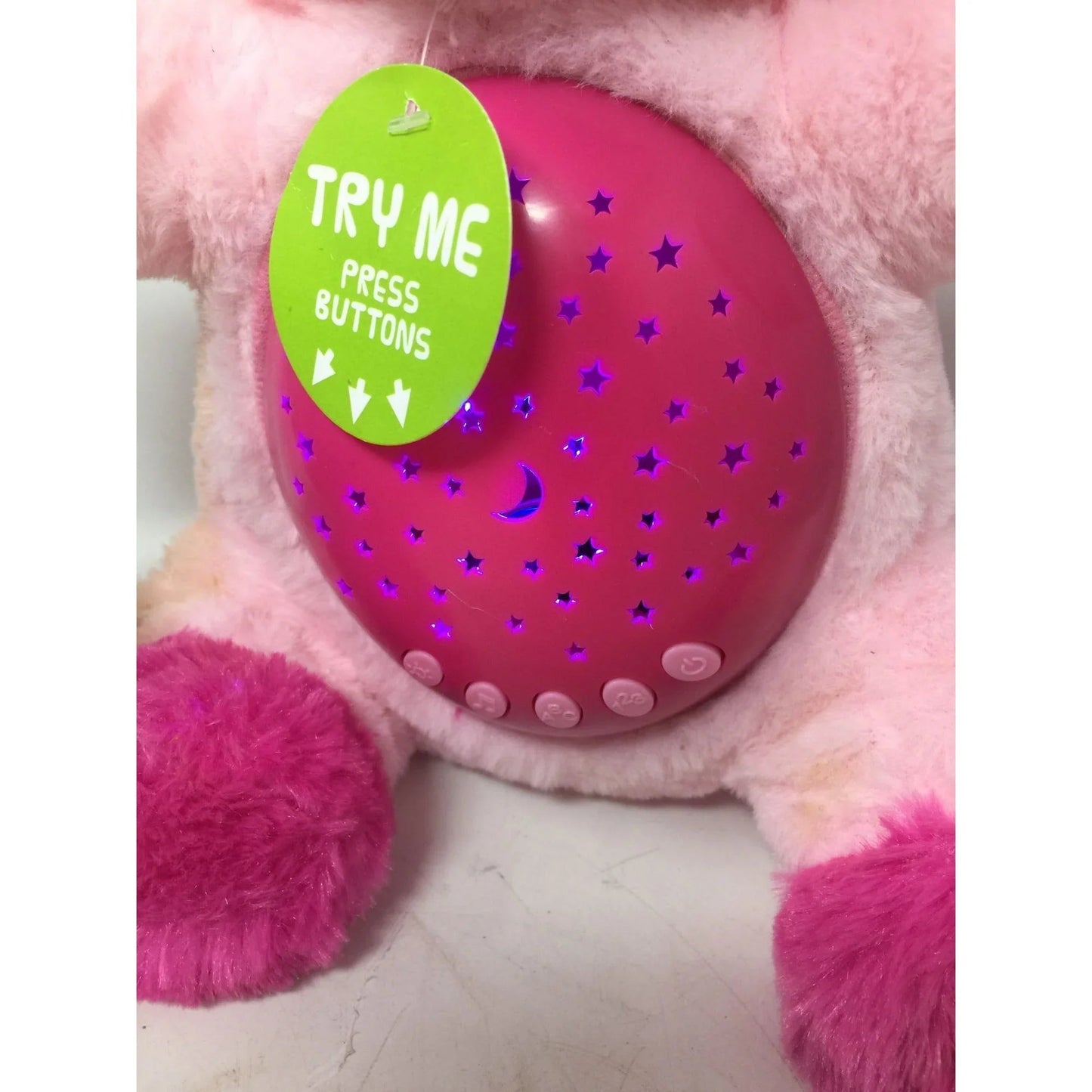 Pink Unicorn Plush Toy that Lights Up/Makes Noises/Sings (Works) - A+ Stuff - stuffed animals - A+ Stuff