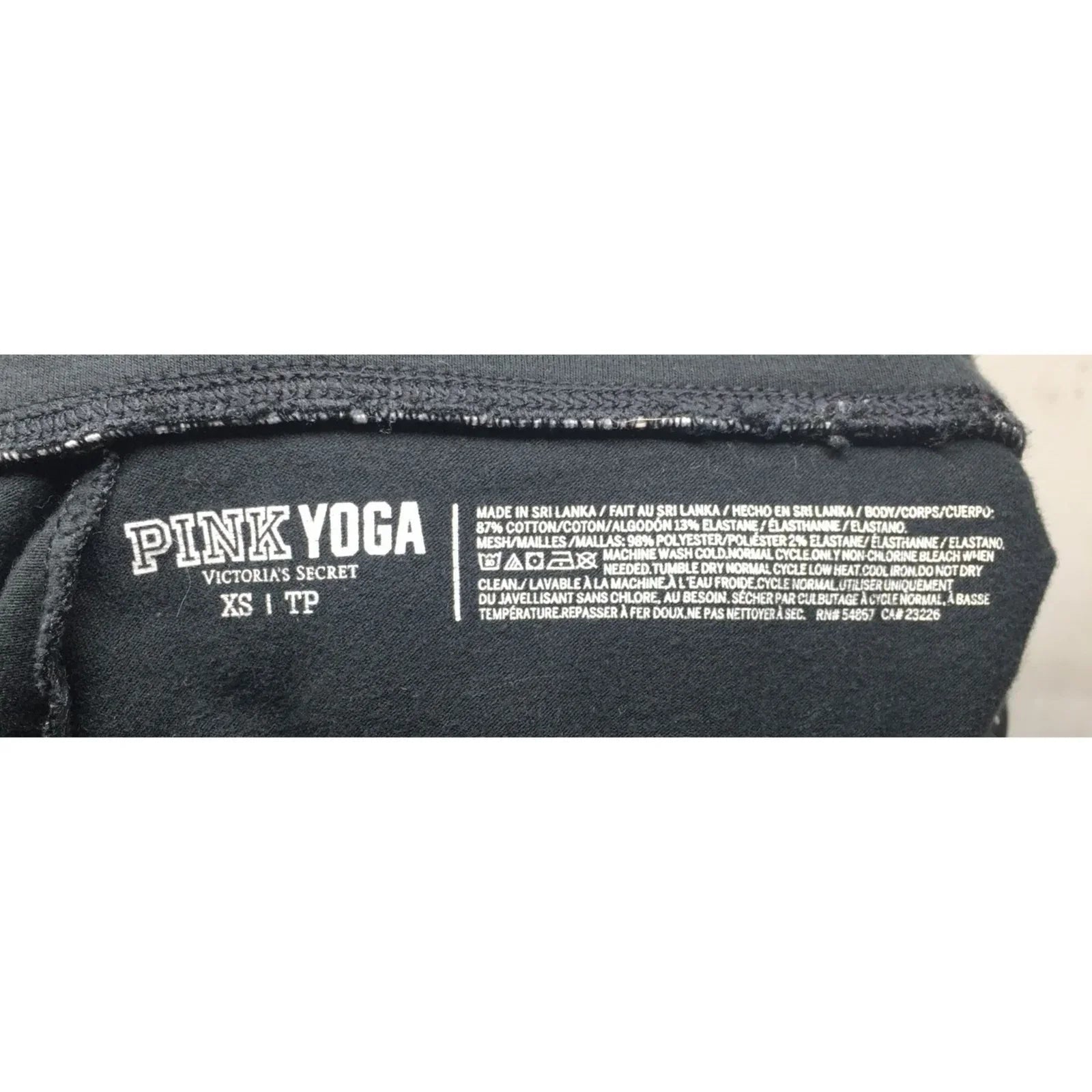 Pink Yoga Victoria's Secret Size XS Women's Leggings - pink - Pants - A+ Stuff