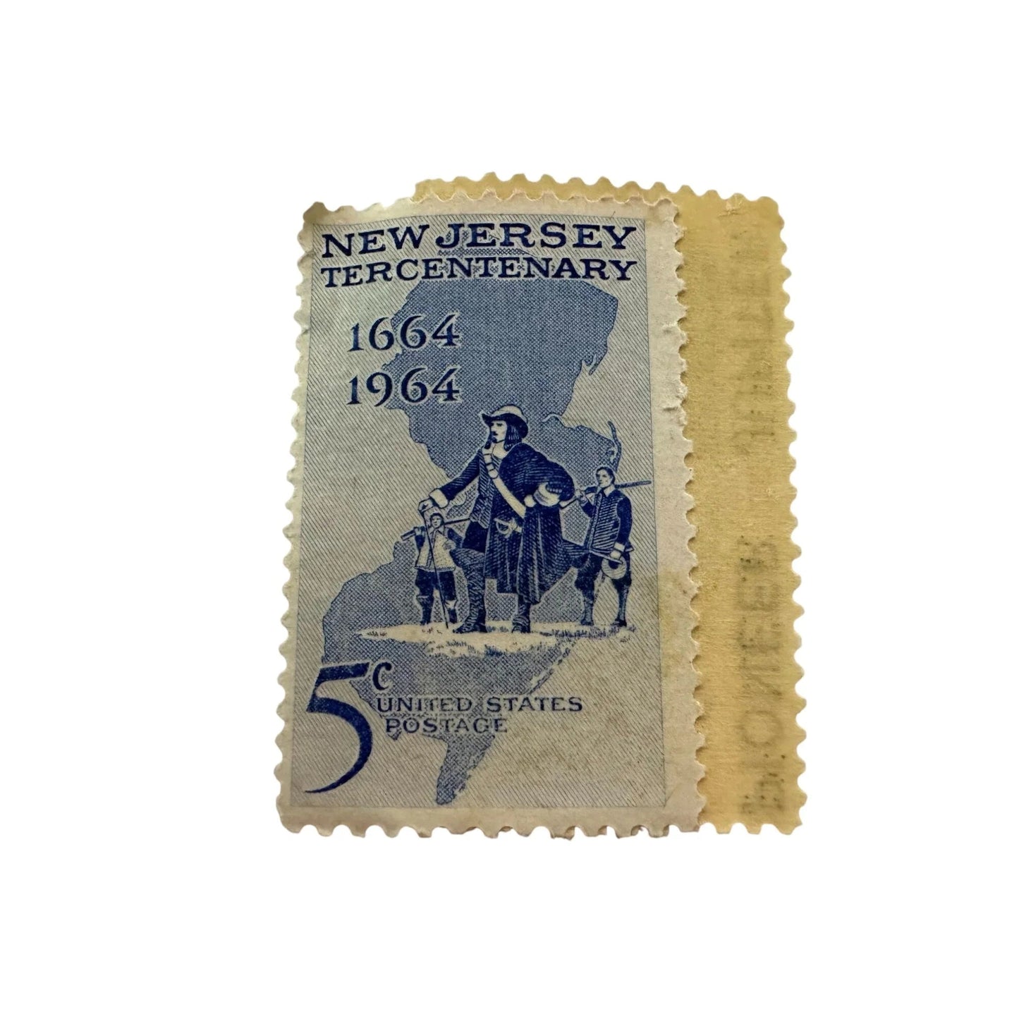 Pioneer Jupiter US 10 Cent & New Jersey Tercentenary 5 Cent United States stamps - A+ Stuff - Stamp - A+ Stuff