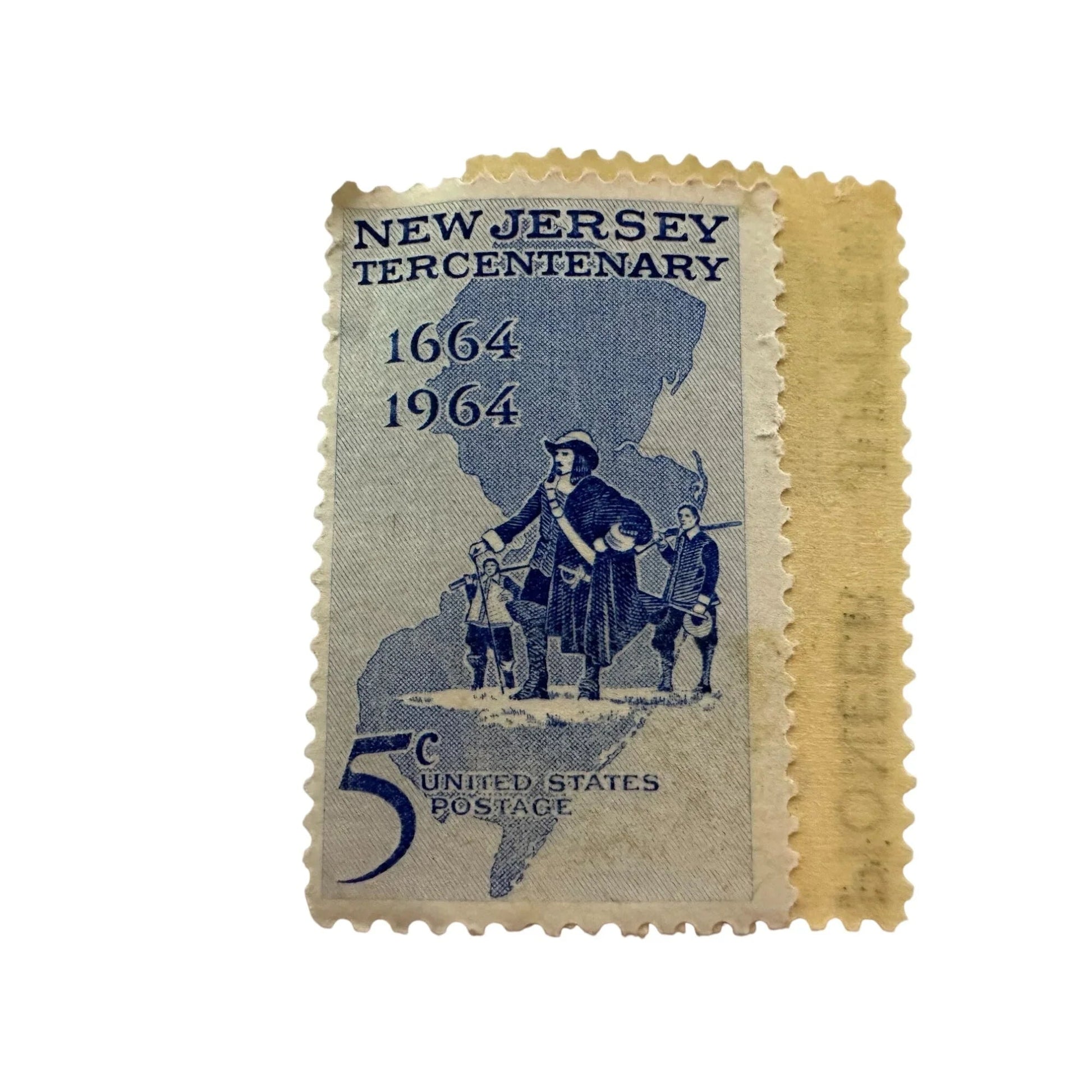 Pioneer Jupiter US 10 Cent & New Jersey Tercentenary 5 Cent United States stamps - A+ Stuff - Stamp - A+ Stuff