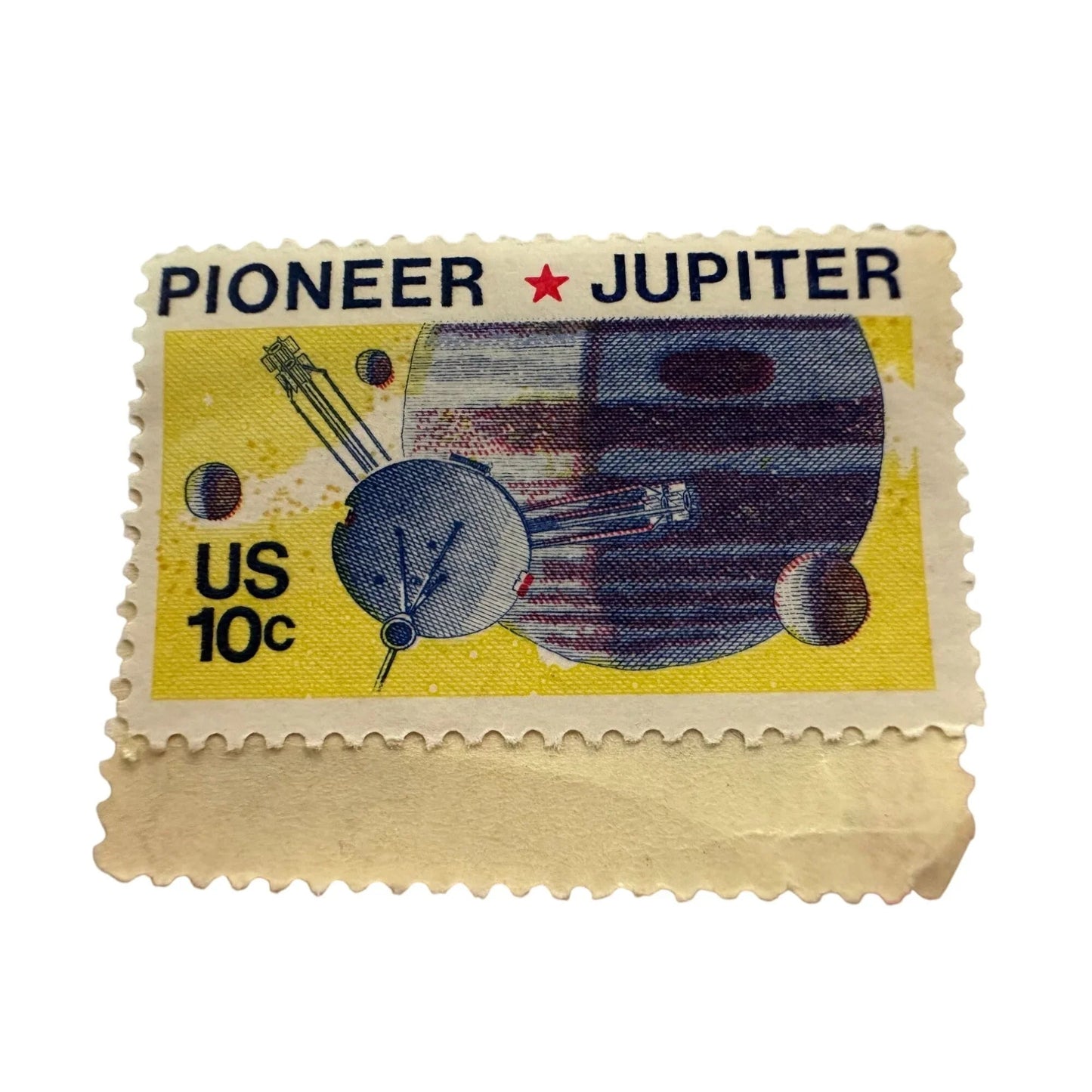 Pioneer Jupiter US 10 Cent & New Jersey Tercentenary 5 Cent United States stamps - A+ Stuff - Stamp - A+ Stuff