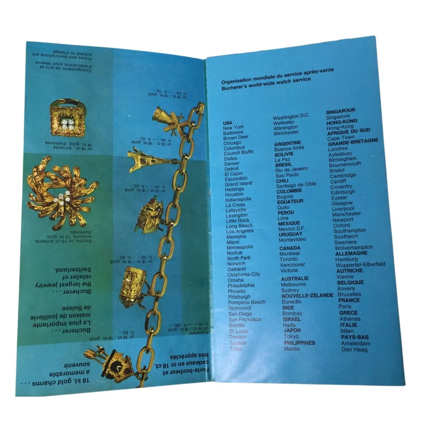 Plan De La Ville De Map Of Geneve (Geneva Switzerland) - A+ Stuff - Souvenir - A+ Stuff