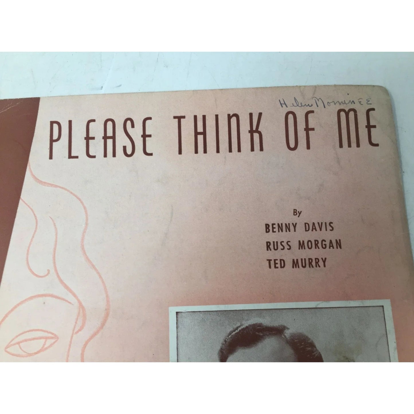 ''Please Think Of Me'' by Benny Davis, Russ Morgan, and Ted Murry - A+ Stuff - sheet music - A+ Stuff