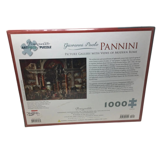 Pomegranate Art Piece Puzzle - Giovanni Paolo Pannini - A+ Stuff - Games - A+ Stuff