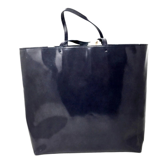 Prada Enamel Logo Embossed Tote Bag Shoulder Bag - PRADA - tote bag - A+ Stuff