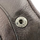 Prada Metallic Brown Wave Leather Flap Continental Wallet - PRADA - Long Wallet - A+ Stuff
