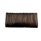 Prada Metallic Brown Wave Leather Flap Continental Wallet - PRADA - Long Wallet - A+ Stuff